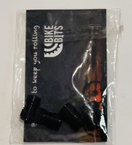 Bike Bits RED Presta Valve Cap Cover Bicycle MTB 4 pc Hamburger - Imagen 1 de 3