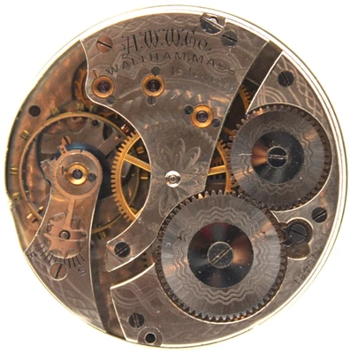 RELOJ BOLSILLO WALTHAM 1908 MOVIMIENTO 16710491 GRADO 620 16s 15j (PI) Foto 1 de 4