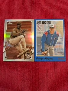 Brailyn Marquez 2019 Topps Heritage Minors Blue #21/99 ×2 Cubs - Picture 1 of 7