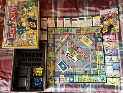 Monopoly Board Game The Simpsons Edition - Image 1 of 4