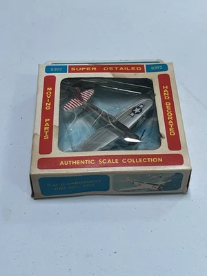 Bachmann Mini Planes P-47 D Thunderbolt  1/160  Scale Aircraft #92 w/box 8392 - Image 1 of 2