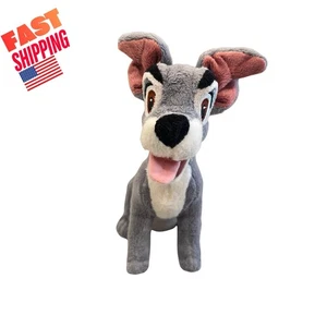 Disney Store Tramp Plush Dog Lady in the Tramp Stuffed Animal 8" - Picture 1 of 16