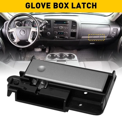Upper Glove Box Door Handle Latch For 2007-2013 Silverado 1500 Sierra 2500HD — 第 1/4 张图片