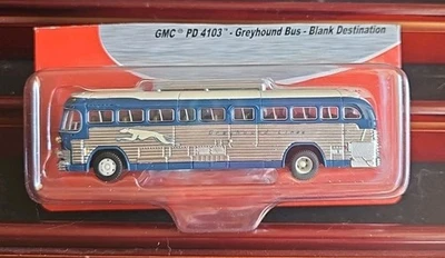 Mini-Metals 32104, GMC PD-4103 Greyhound Bus, Blank Destination, HO Scale - Image 1 of 4