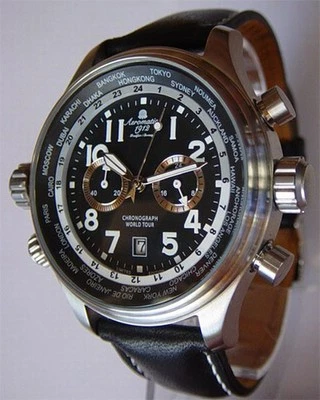 Cronógrafo de precisión militar alemán XXL Defender A1113 Foto 1 de 4