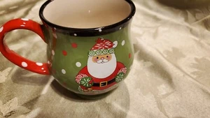 Temptations By Tara Winter Whimsy Santa Christmas Mug - Picture 1 of 7