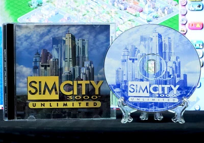 Sim City 3000 Unlimited Retro PC Game by Maxis & EA [Tested] Sim Builder - Image 1 of 3