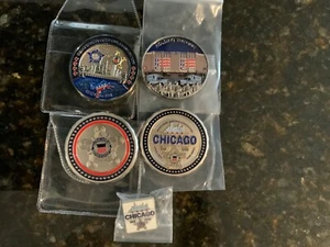 2024 United States Secret Service,Chicago Police DNC Challenge Coins & rare pin - Picture 1 of 1