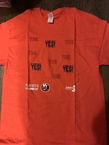NY ISLANDERS PLAYOFFS T SHIRT SGA XL NHL HOCKEY YES YES NASSAU - Imagen 1 de 3
