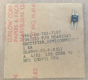 PUENTE ONDA COMPLETA DIODO MOTOROLA MDA920A3 4 PINES - Imagen 1 de 5