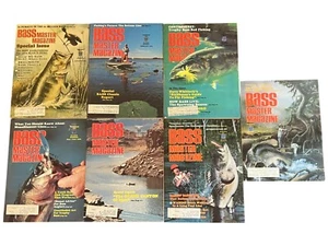Vtg Bass Masters Magazine 1979 Complete Set of 7 Fishing 1970s Tips and Tricks - Bild 1 von 24