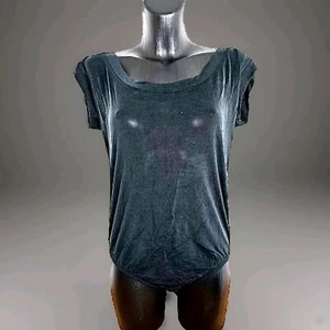 Neu* Seiden T-Shirt Body v. Melanie M Silk collection  in schwarz Gr. 42 *Luxus - Picture 1 of 4