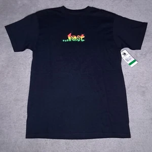 Y2K Lost Enterprices Kids T-shirt Youth Large Black Lost Vibes Surf Skate New - Picture 1 of 8
