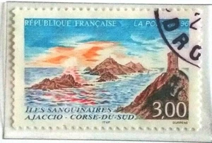 France Timbre N°3019 Vue des Iles Sanguinaires / Oblitéré / 1996 - Picture 1 of 1