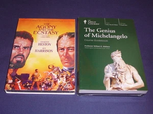 Teaching Co Great Courses  DVDs   :     GENIUS of MICHELANGELO      new + BONUS - Imagen 1 de 3