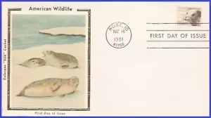 USA5 #1882 U/A COLORANO SILK FDC Harbor Seal - Bild 1 von 1