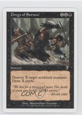 2001 Magic: The Gathering - Core Set: 7th Edition Dregs of Sorrow #129 1d6