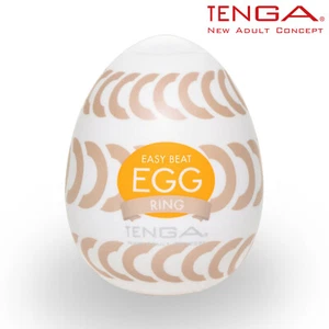 TENGA EIERRING - Handjob transparent eiförmiger Stroker - dehnbar, flexibles Spielzeug - Bild 1 von 4