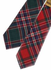 Tartan Tie Clan MacFarlane Scottish Wool Plaid 