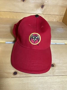 Bacardi embroidered red bat logo baseball hat NICE - Picture 1 of 4