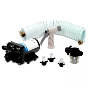 Kit de lavado Shurflo Blaster Ii con manguera de 25' 12 Vdc 3,5 Gpm - Imagen 1 de 1