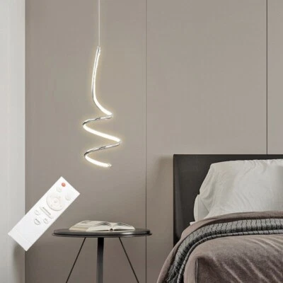 Lampada a Sospensione LED moderno Dimmerabile 3 Tonalità Luce e Telecomando IP20 - Immagine 1 di 4