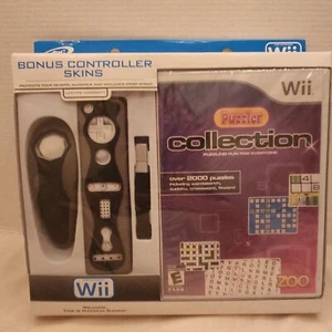 Wii Puzzler Collection with Bonus Controller Skins Game Included New Sealed - Picture 1 of 4