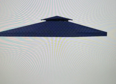 Garden Winds Standard 350 Midnight Trellis  Canopy Replacement Top UV-Resistant - Image 1 of 3