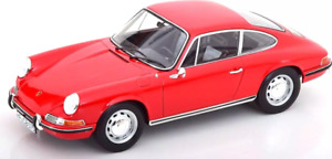 1968 Porsche 901 911 L Coupe Polo Red in 1:18 scale by Norev