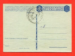 MILITARY POSTAL HISTORY - ITALY - WORLD WAR II - franchise (434-a53) - Picture 1 of 1