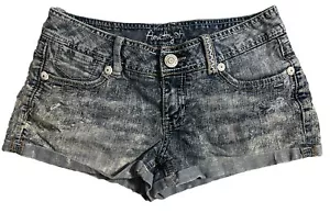 Amethyst Jean Shorts Womens Blue Denim Sz. 7 W 29” X2”L ( 189.E) - Picture 1 of 2