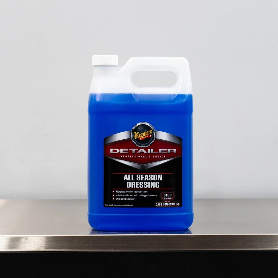Meguiars D160 All Season Dressing 1 Gallon | Tire Trim Shine D16001 - Image 1 of 1