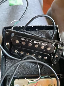 seymourDuncan Model 78 Set Neck Bridge On Triple Shot Mounting Rings - Picture 1 of 3