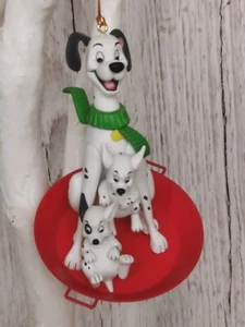 DISNEY GROLIER XMAS ORNAMENT 101 DALMATIONS - Picture 1 of 1