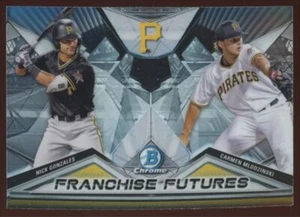 Bowman Draft 2020 franchigia futures Carmen Mlodzinski/Nick Gonzales Pittsburgh - Foto 1 di 2