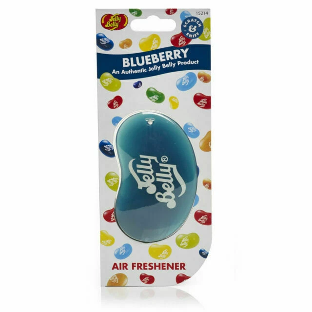Jelly Belly 3D Blueberry Air Freshener X 3