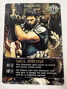 Resident Evil Deck Building Game Chris Redfield #CH-008 PROMO Card NM-MT Unused - Picture 1 of 2