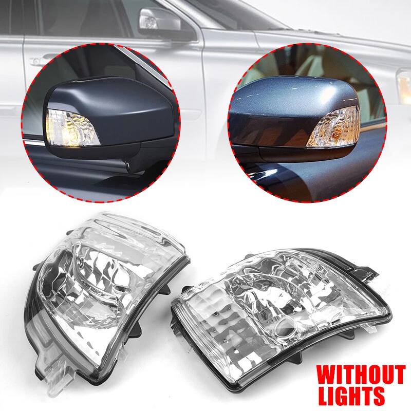 2X Lente de lámpara indicadora lateral izquierda+derecha para Volvo XC90 XC70 Foto 1 de 4