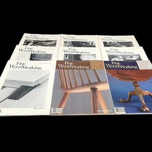 Fine Woodworking Magazine Lot of 9 No 26 28 37 39 40 41 46 50 67 1980s - Imagen 1 de 10