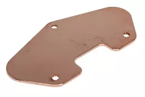 Placa base de pastilla puente de guitarra Telecaster - acero enchapado en cobre - Imagen 1 de 2