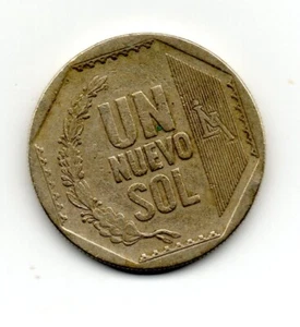 Perú 2011, Coat of arms/Inca motif, 1 nuevo sol - Picture 1 of 2