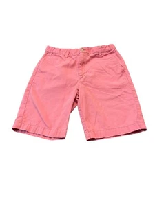 Vineyard Vines Boys Pink Chino Shorts with Adjustable Waist Size 12 100% Cotton - Picture 1 of 6
