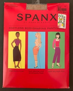 Spanx The Original Footless Control Top Pantyhose (Womens Size C) Spice - Picture 1 of 4