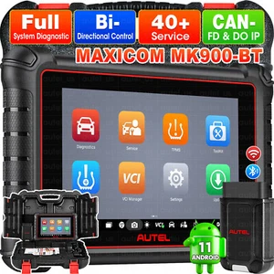 Herramienta de escáner de diagnóstico automático Autel MaxiCOM MK900-BT PRO actualizada de MK808BT PRO - Imagen 1 de 21
