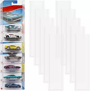 10 Pcs Model Car Display Case Wall Mount Compatible with Hot Wheels Match-Box Pa - Picture 1 of 12