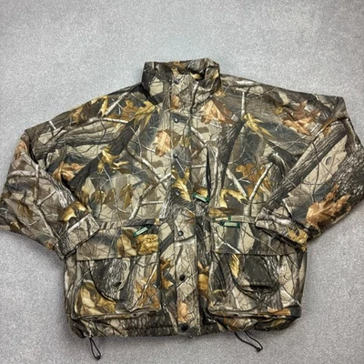 Chaqueta RealTree Adulto X Grande Marrón Ropa de Trabajo Plumón de Ganso Puffer Camuflaje Caza Hombres Foto 1 de 4