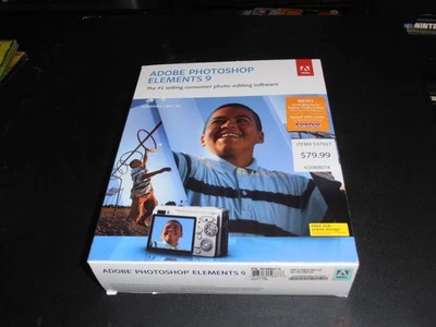 Adobe Photoshop Elements 9 (PC/Mac, 2010) - Image 1 of 2