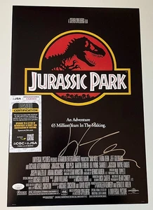 Foto firmada por Jeff Goldblum 12X18 JURASSIC PARK b JSA - Imagen 1 de 1