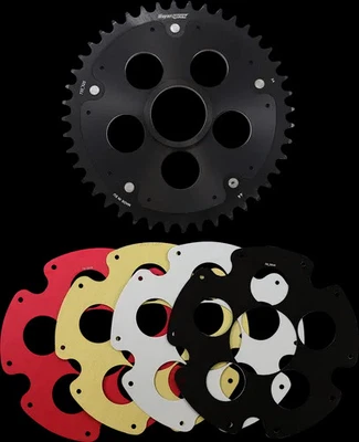 SS Edge 后驱链轮带彩色插入 44T Ducati Multistrada 1100 07-09 — 第 1/4 张图片