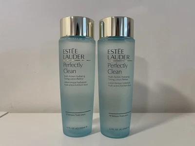 2x Loción/Refinador Tonificante Multiacción Perfectly Clean Estee Lauder 6,7 oz/200 ml Foto 1 de 3